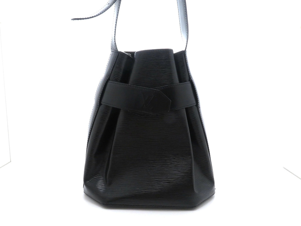 LOUIS VUITTON Sac Depaule Shoulder Bag Epi Leather Noir Black